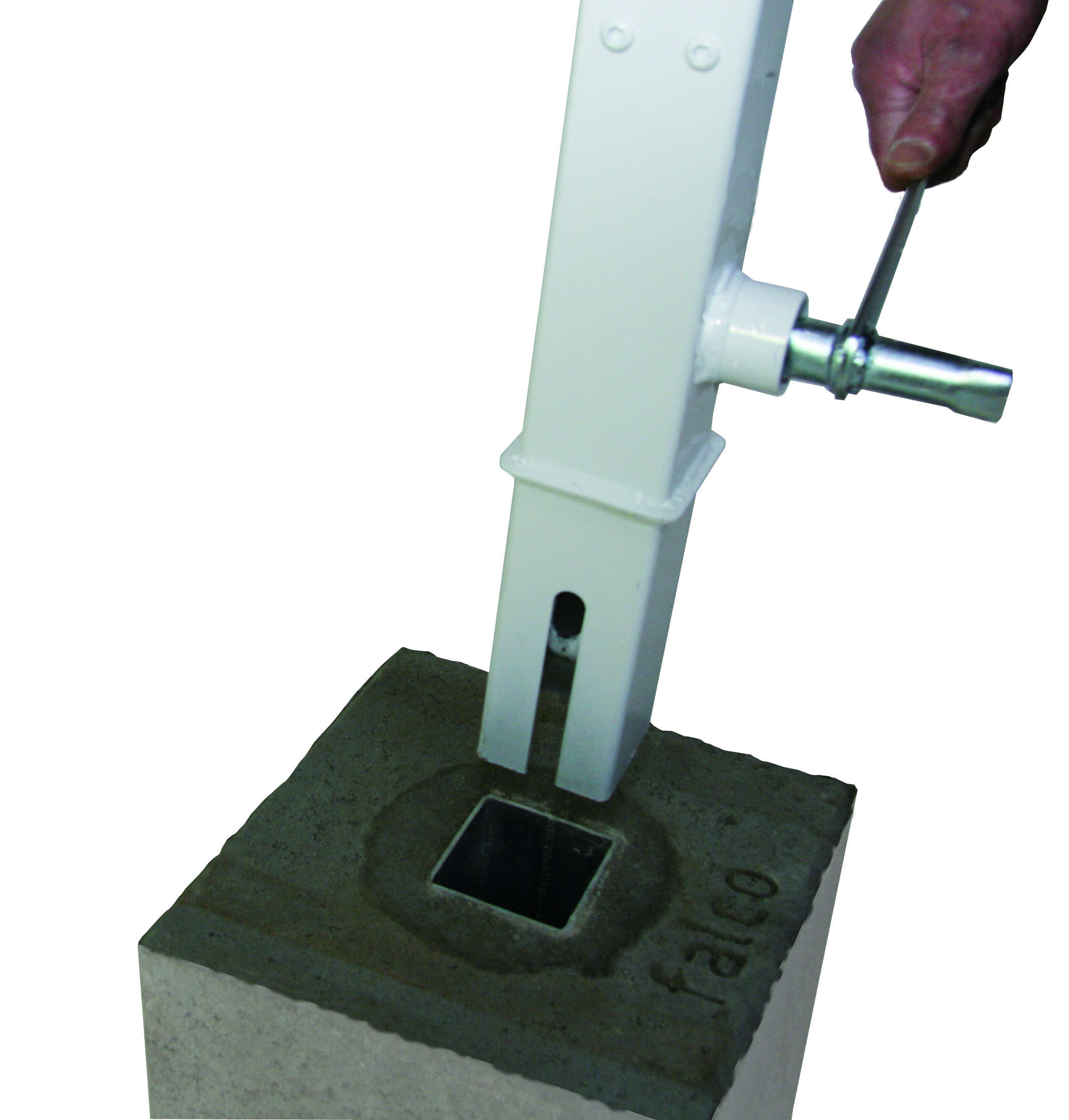 FalcoSentry Absperrpfosten, herausnehmbar